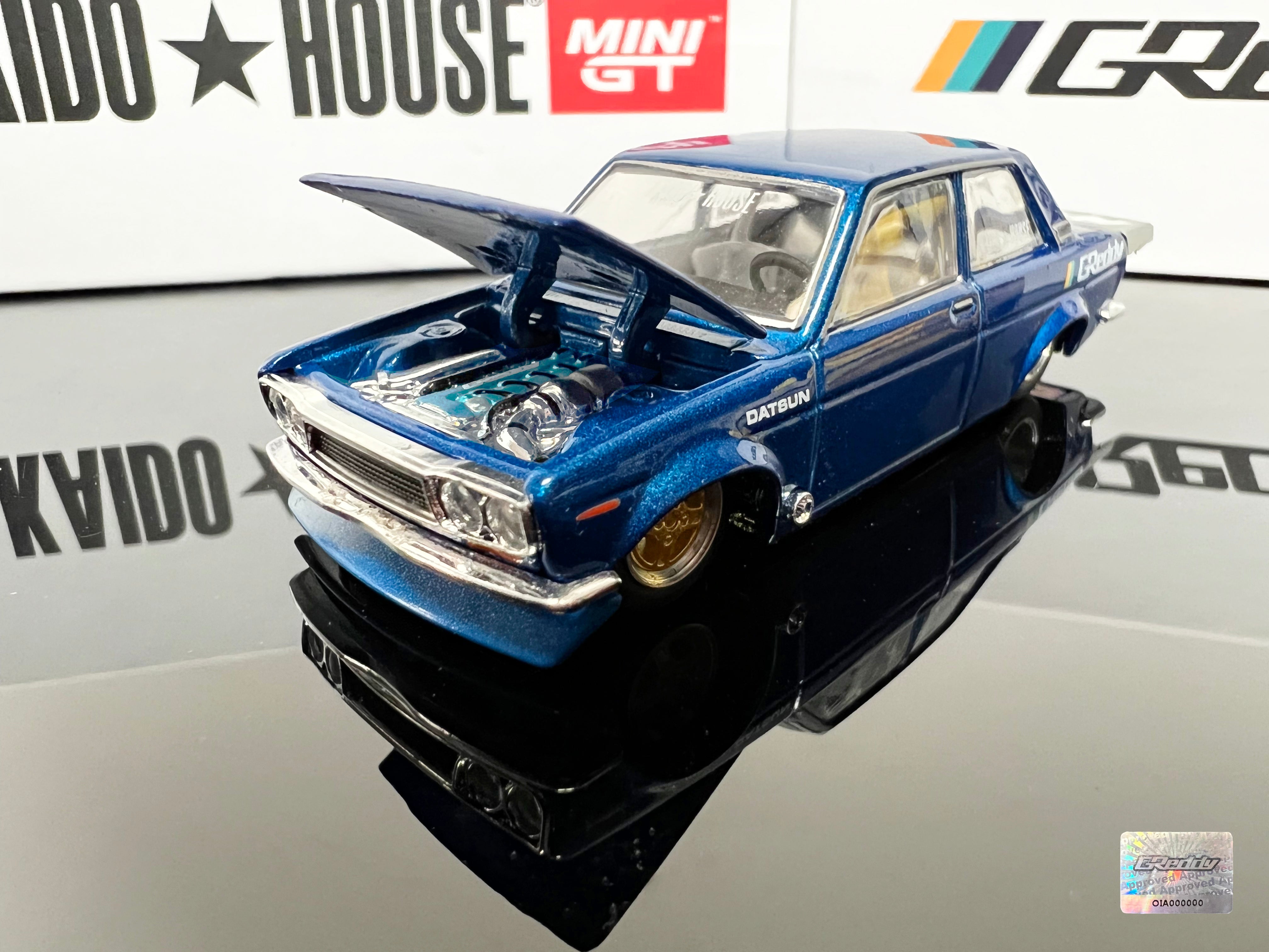 GPP Exclusive, Limited GReddy Datsun 510 Kaido Pro Street - Bay-side Blue