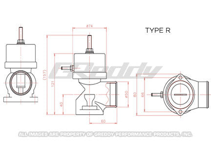 GReddy Type-R Blow-Off Valve