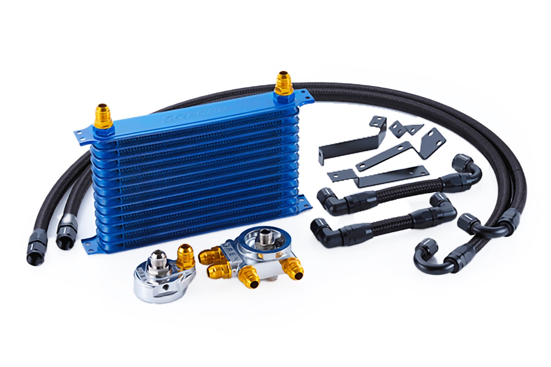 OIL COOLER KIT W/ FILTER RELOCATION JZX100 13-ROW - (12014416)