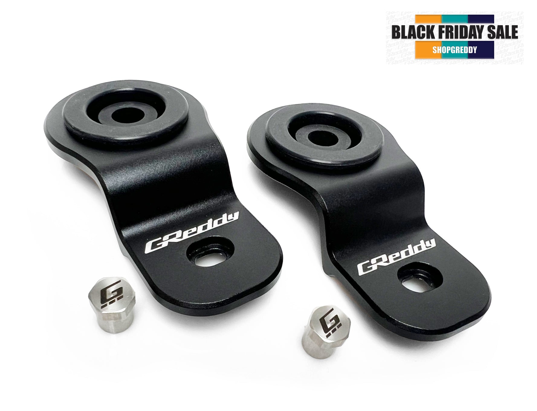 SALE - GReddy Skyline GTR R32/R33 Billet Aluminum Radiator Mount Brackets