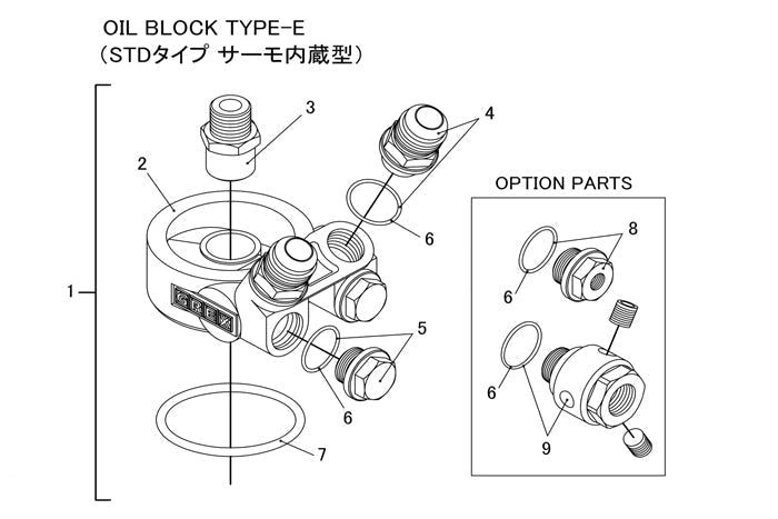 GREDDY M18xP1.5 O-RING TEMP SENSOR FITTING FOR OIL BLOCK ADAPTER(S) - (16400720)