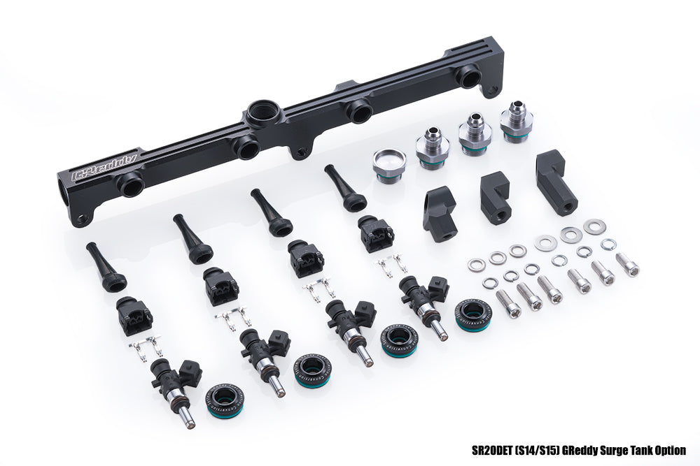 GREDDY FUEL DELIVERY KIT(s) SR20DET S14/S15 BLACK - (13923310 13923311 13923312)