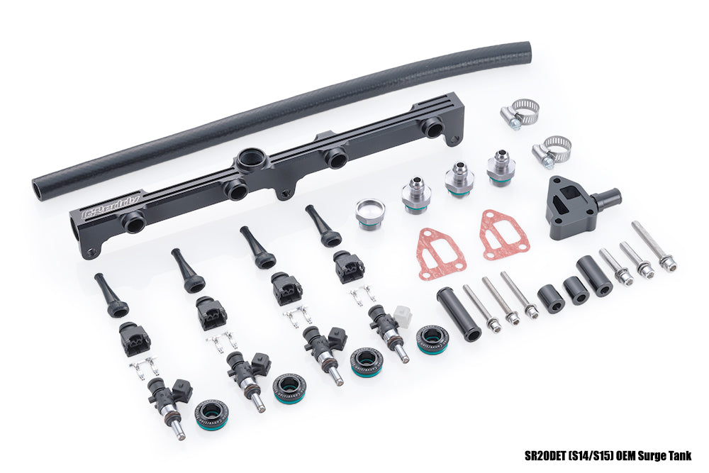 GREDDY FUEL DELIVERY KIT(s) SR20DET S14/S15 BLACK - (13923310 13923311 13923312)