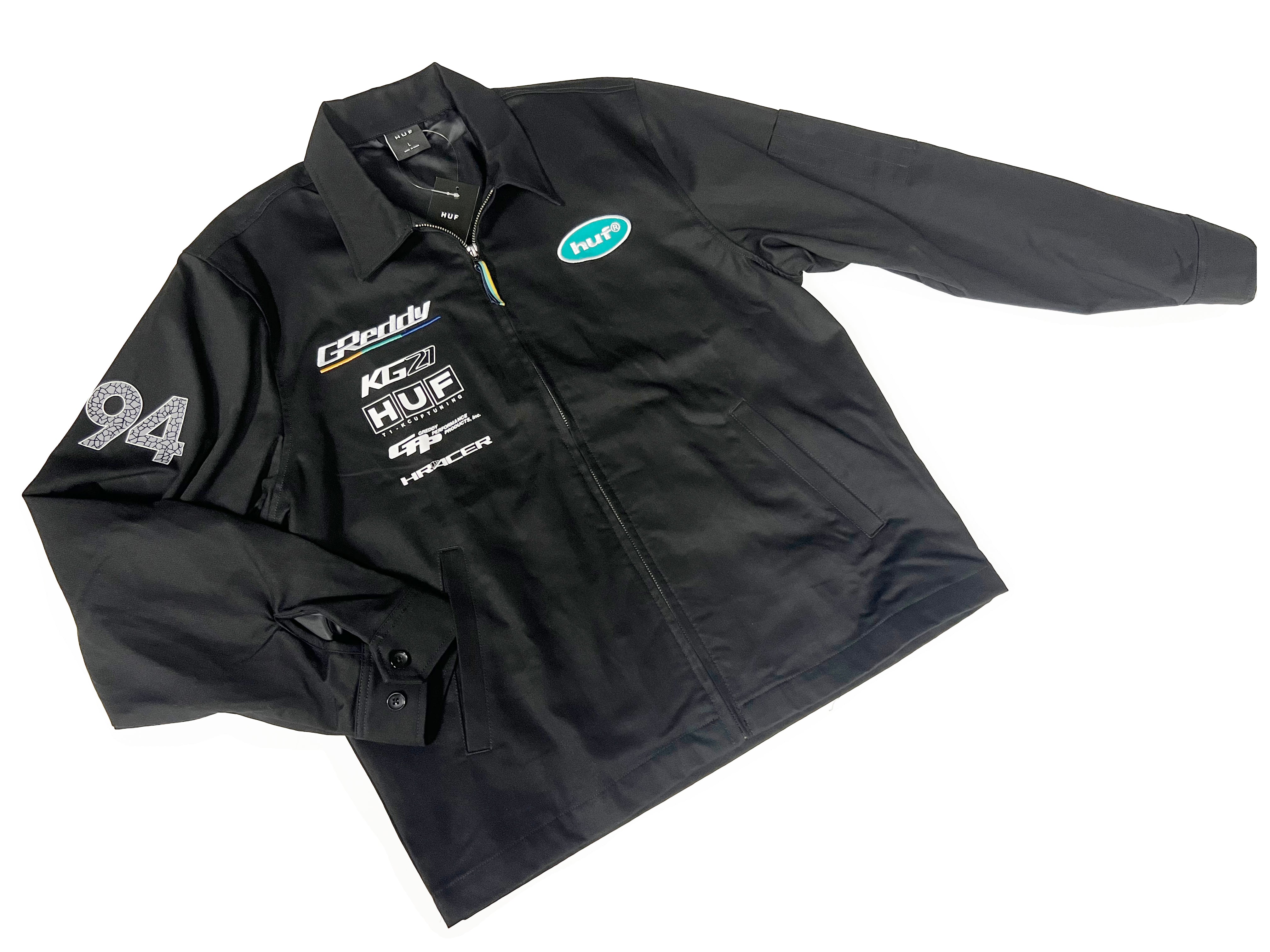 HUF x GReddy Performance Formula Jacket - Black