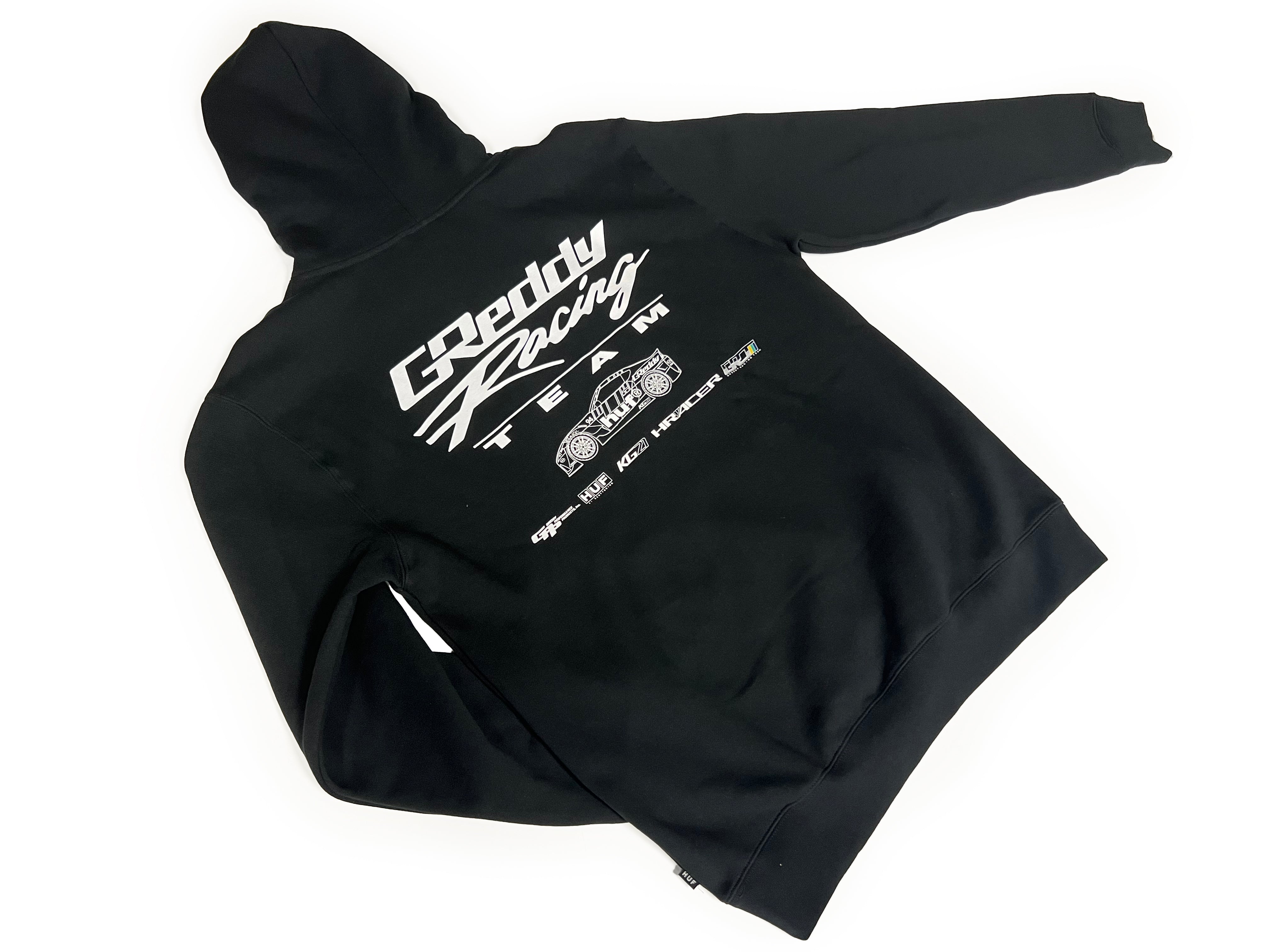 HUF x GReddy Drift Pullover- Black