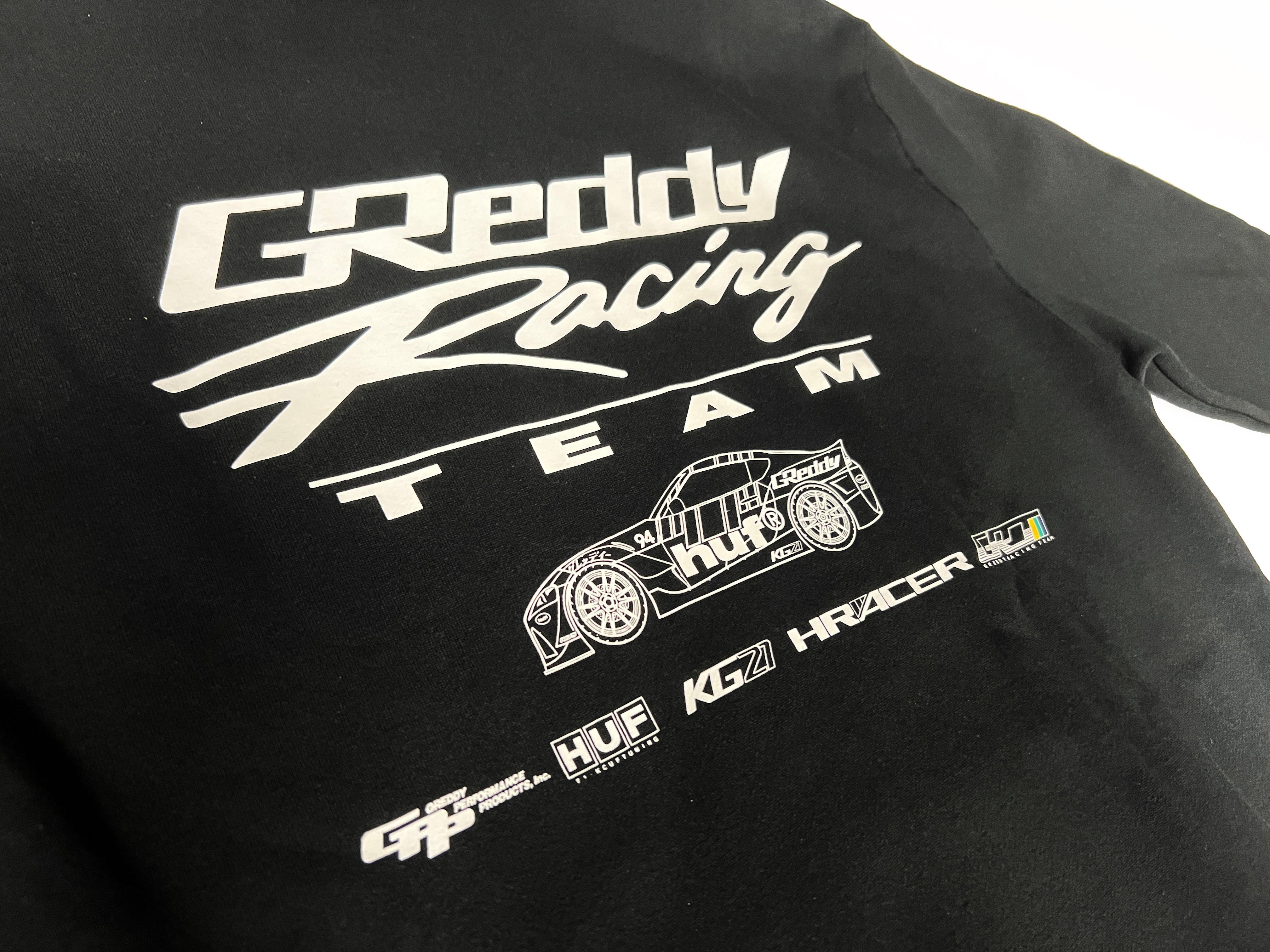 HUF x GReddy Drift Pullover- Black