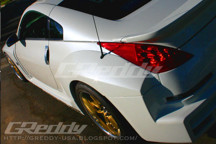 Nissan 350Z (Z33) GReddy GRacer Full Over-Fender Aero Kit