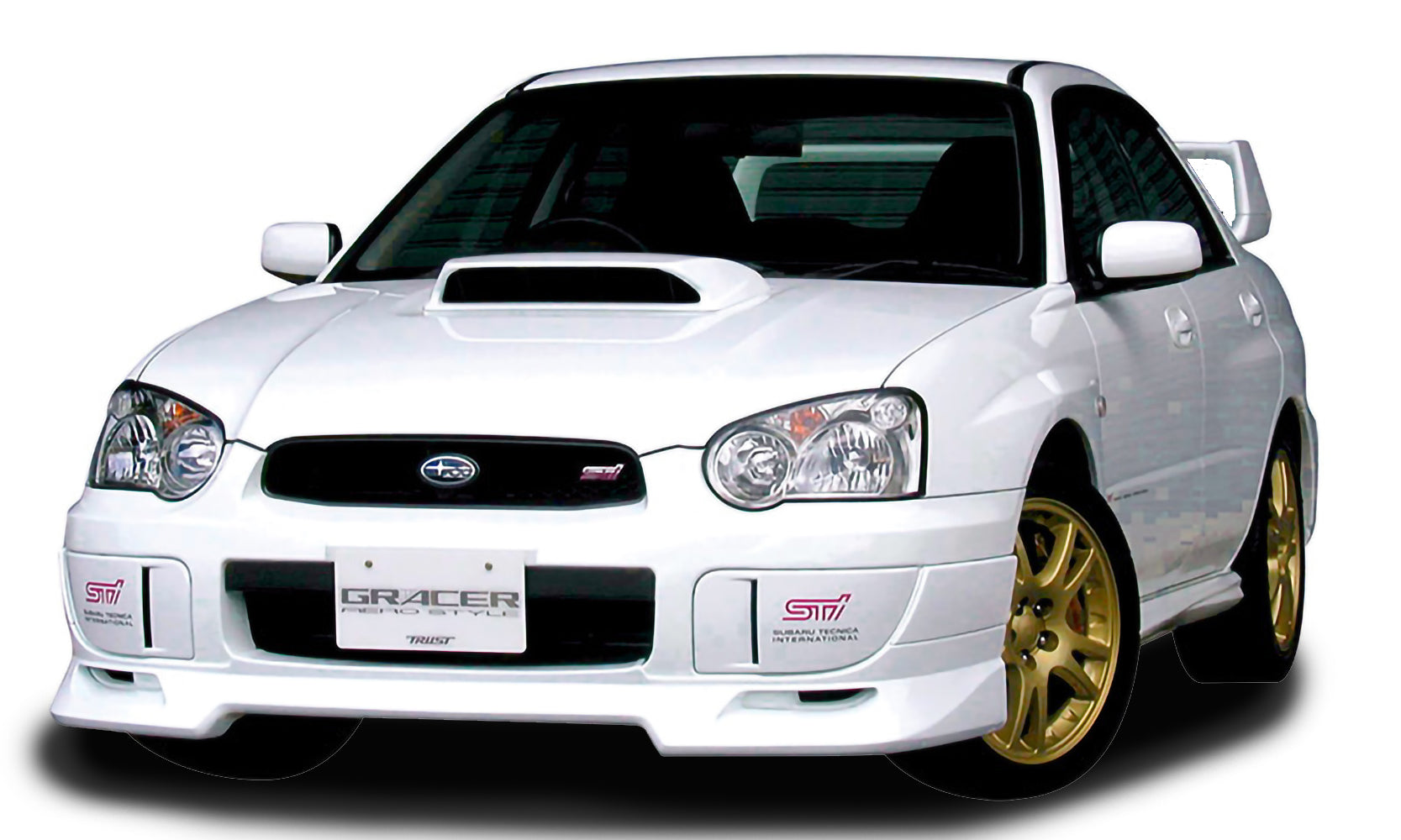 WRX FRONT LIP SPOILER 2004  - (17060023)