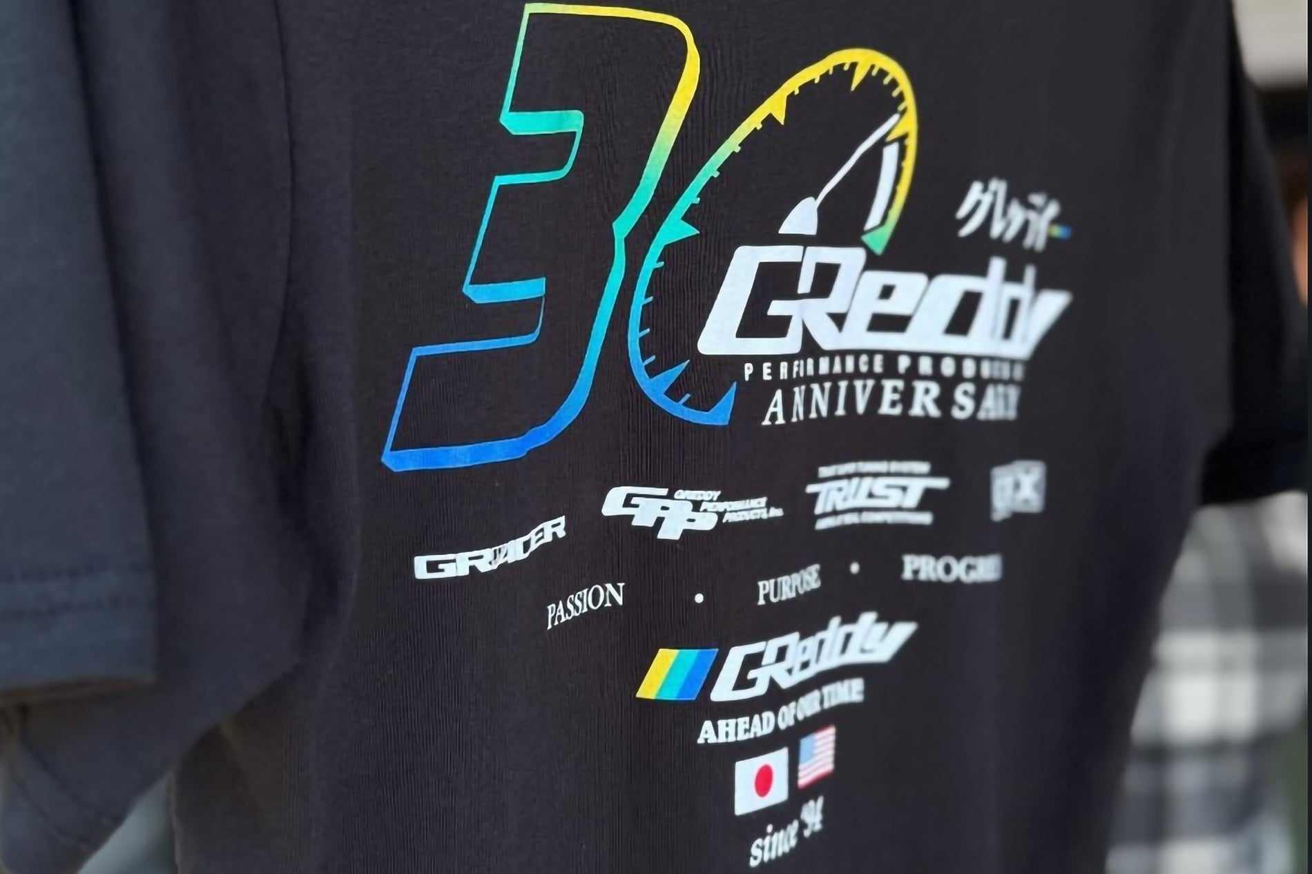 GReddy 30th Anniversary Tee - Black