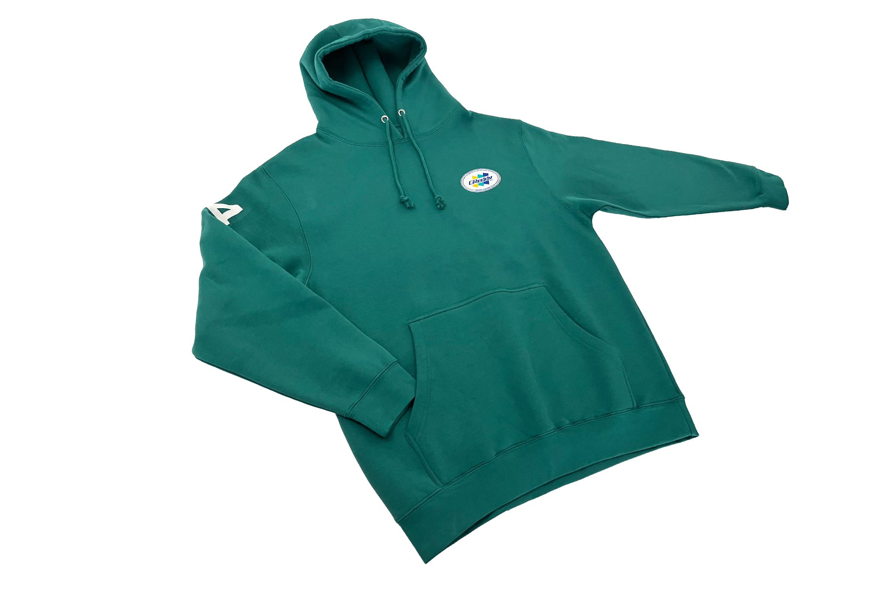 GReddy Racing Team Oval Logo Pullover Hood - Teal Green