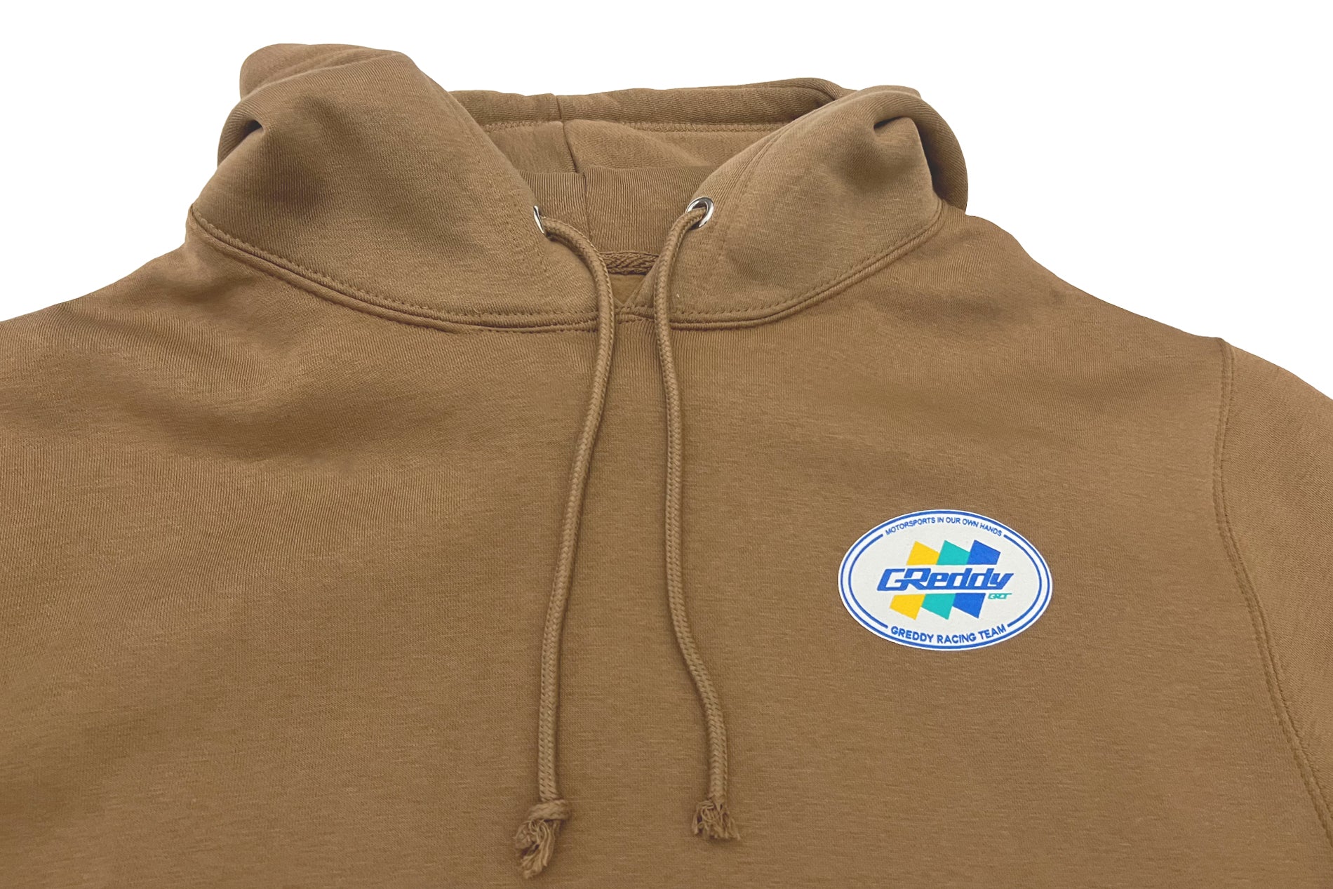 GReddy Racing Team Oval Logo Pullover Hood - Sand