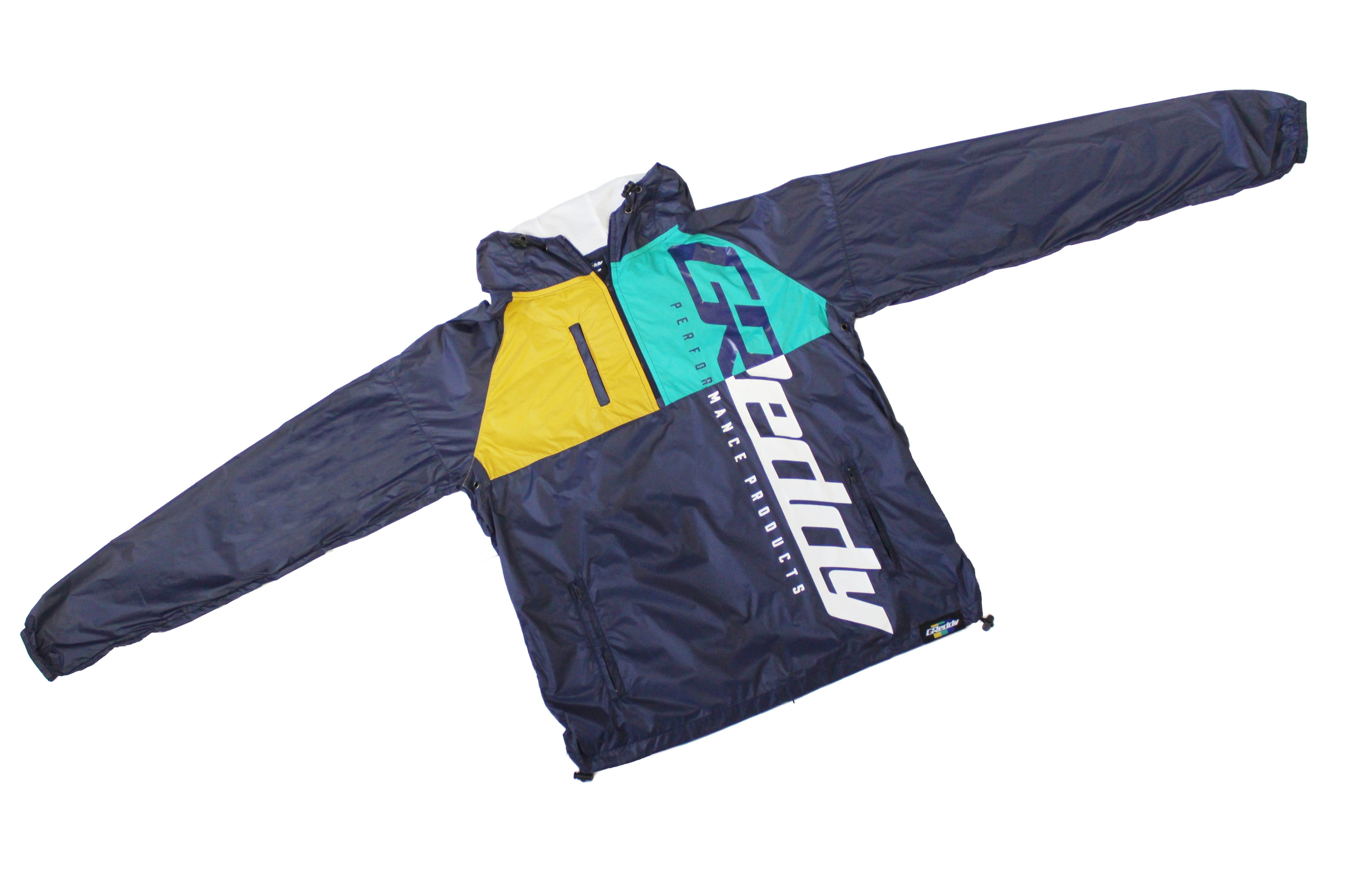 GReddy Extra Light-weight Pack-able Travel Nylon  Jacket - Tri-color