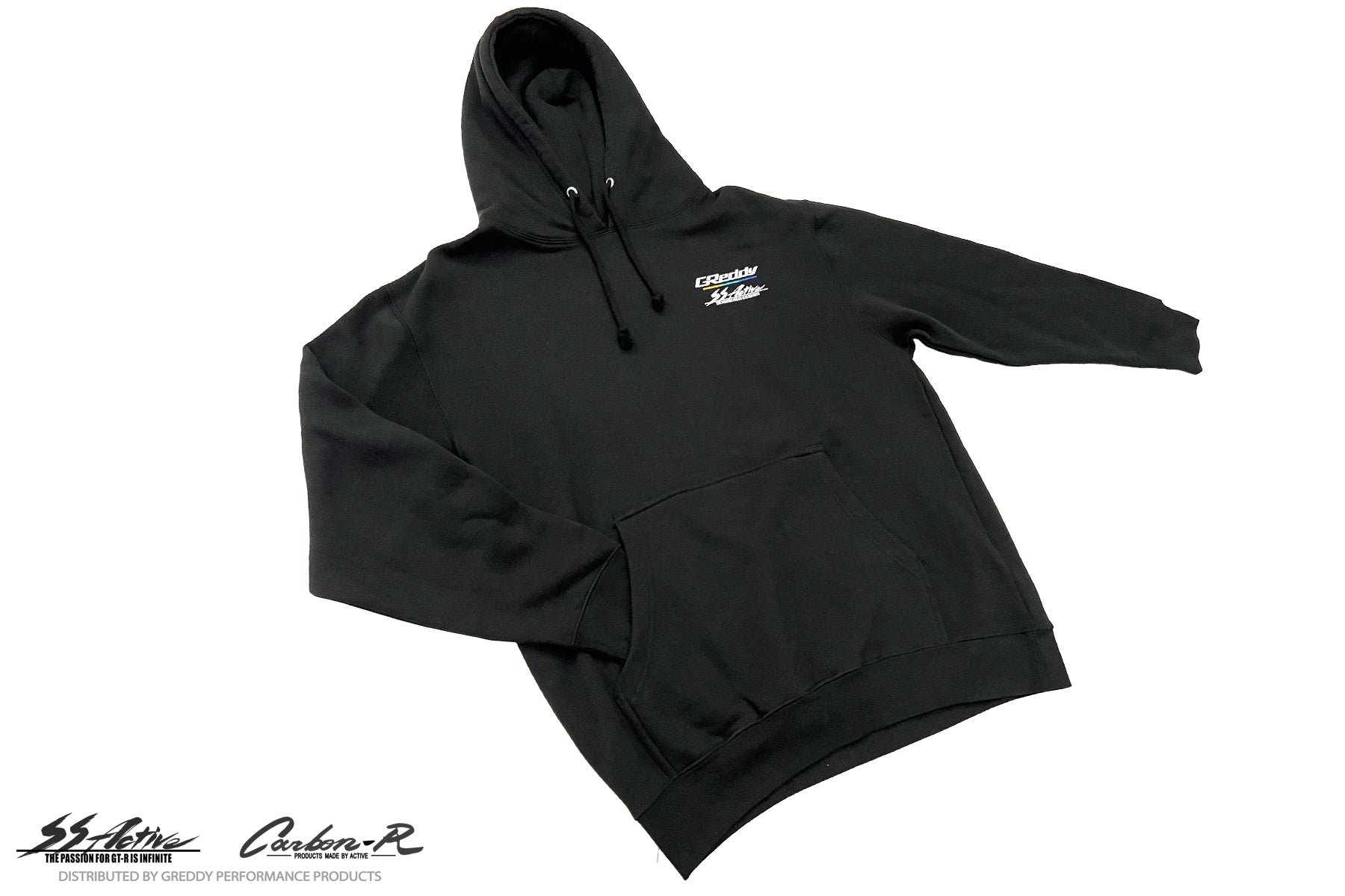 GReddy RX Garage Active Pullover Hoodie - Black