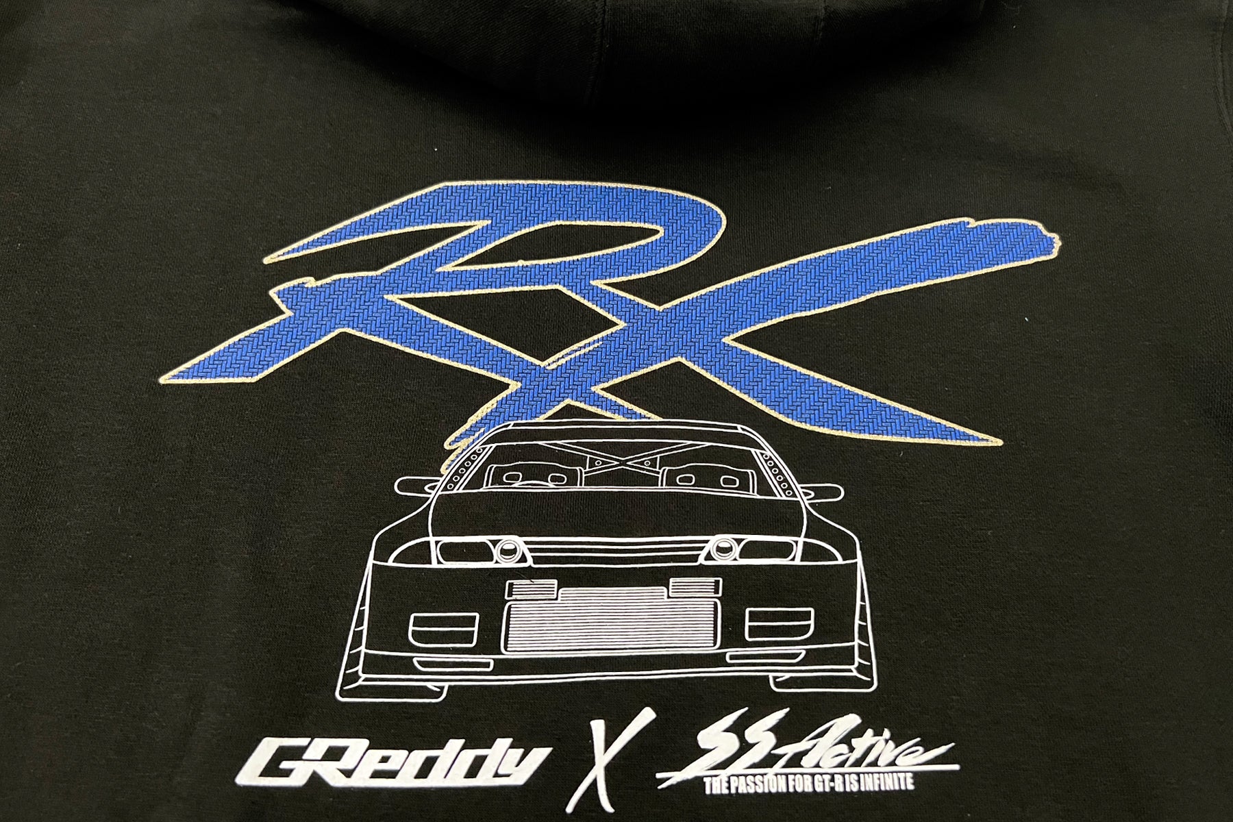 GReddy RX Garage Active Pullover Hoodie - Black