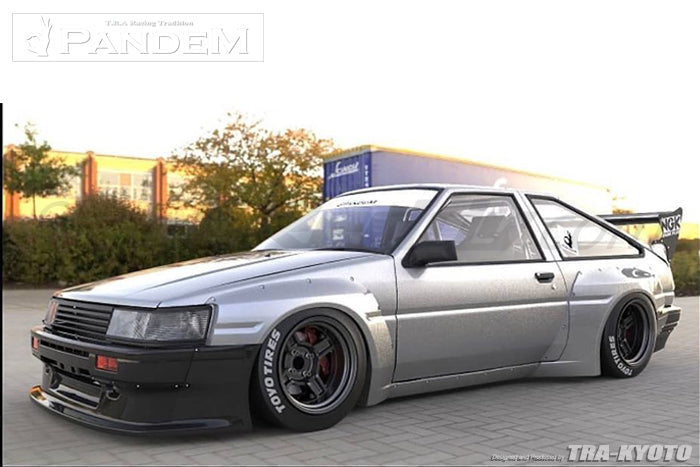 Pandem Aero - Toyota (AE86) Corolla Levin Hatchback - Full Kit In-stock and on SALE!