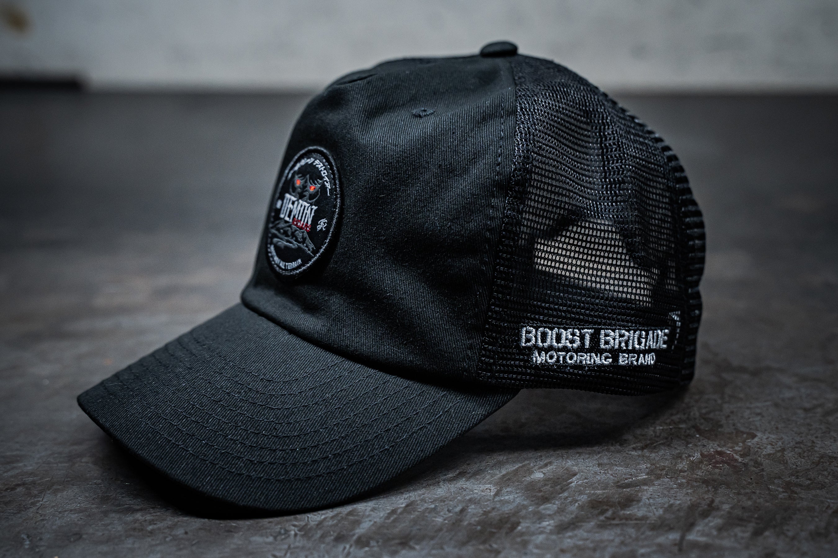 Boost Brigade x Karuma  Demon Ridah Unstructured 5 Panel - Releasing Sun. 11/24 - 12noon PST