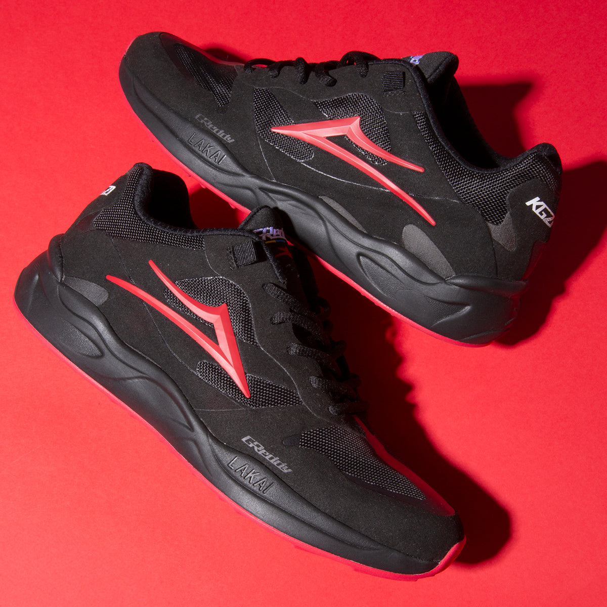 Lakai Ltd. x KG21 GReddy Racing EVO 2.0 - Blk/Red  (Limited Stock - Releasing Online 11/18/24 12noon PST)