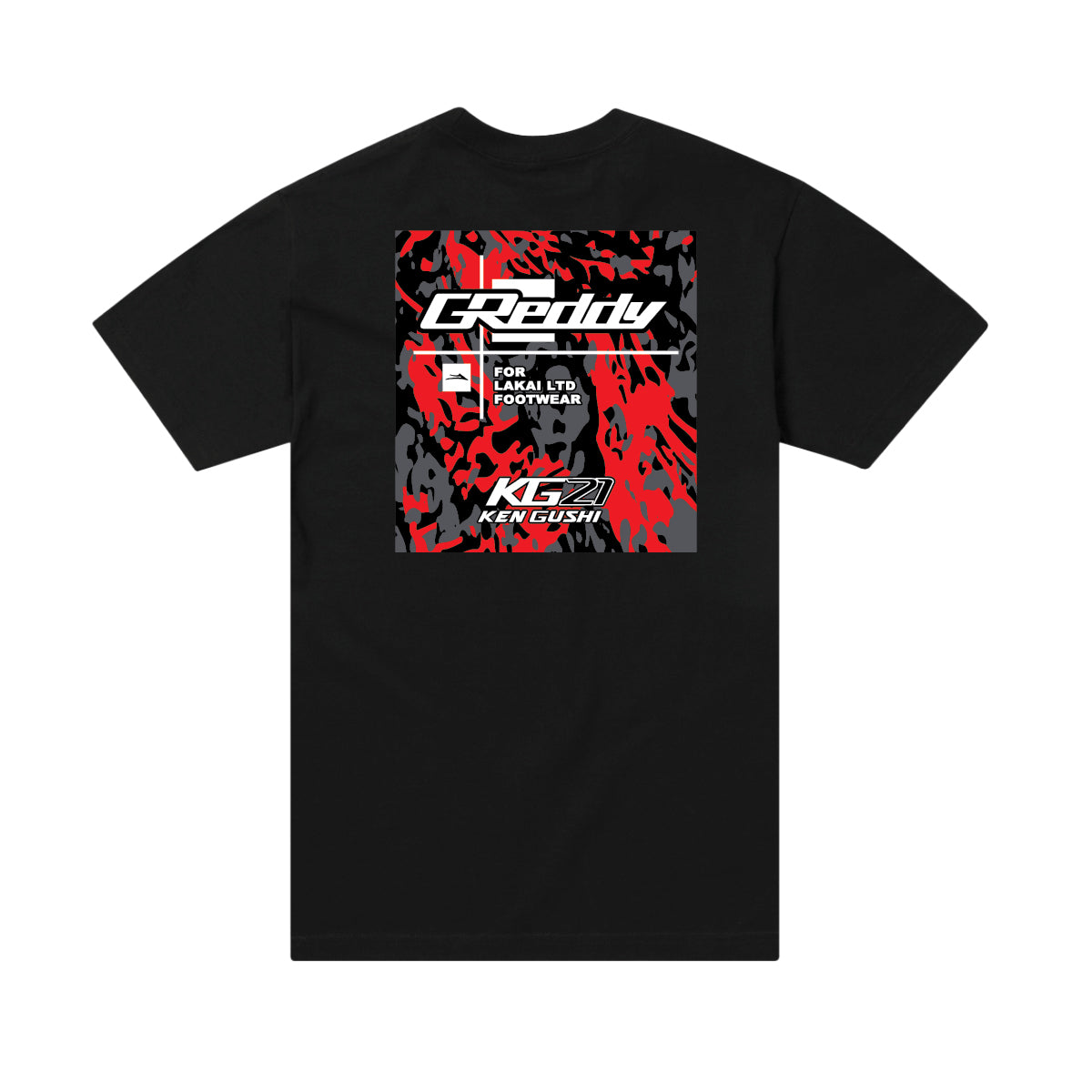 Lakai x GReddy KG21 Tee  - Black  (Limited Stock)