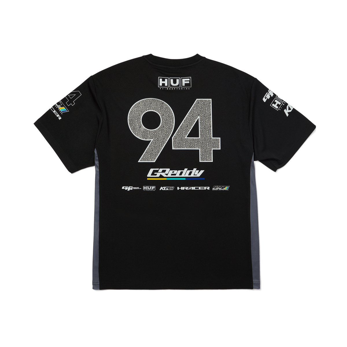 HUF x GReddy Formula Jersey - Black