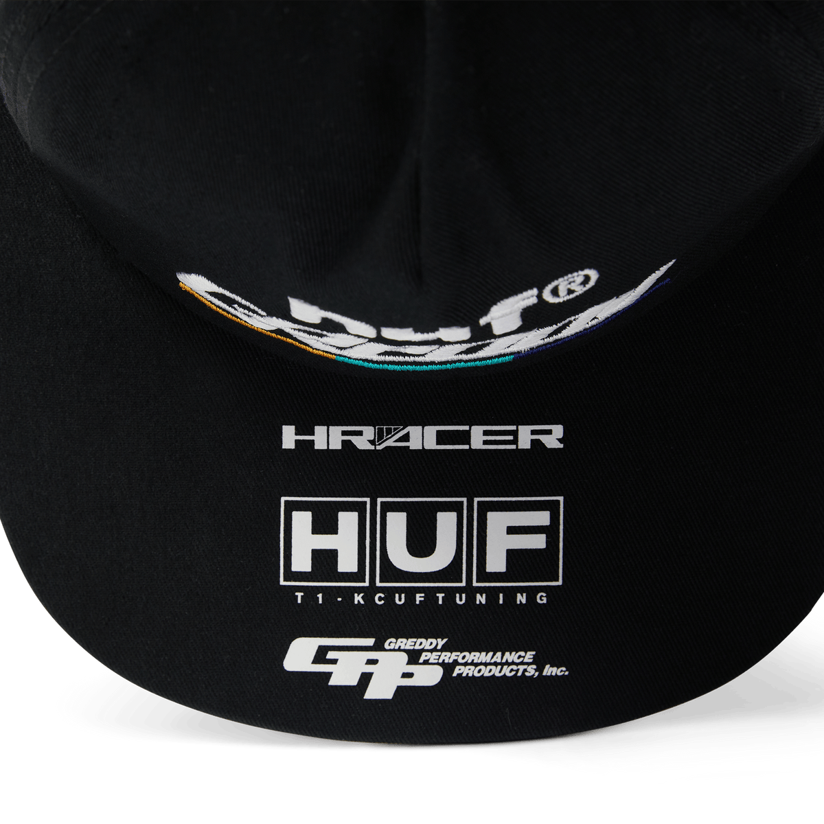 HUF x GReddy Formula Snapback Hat - Black