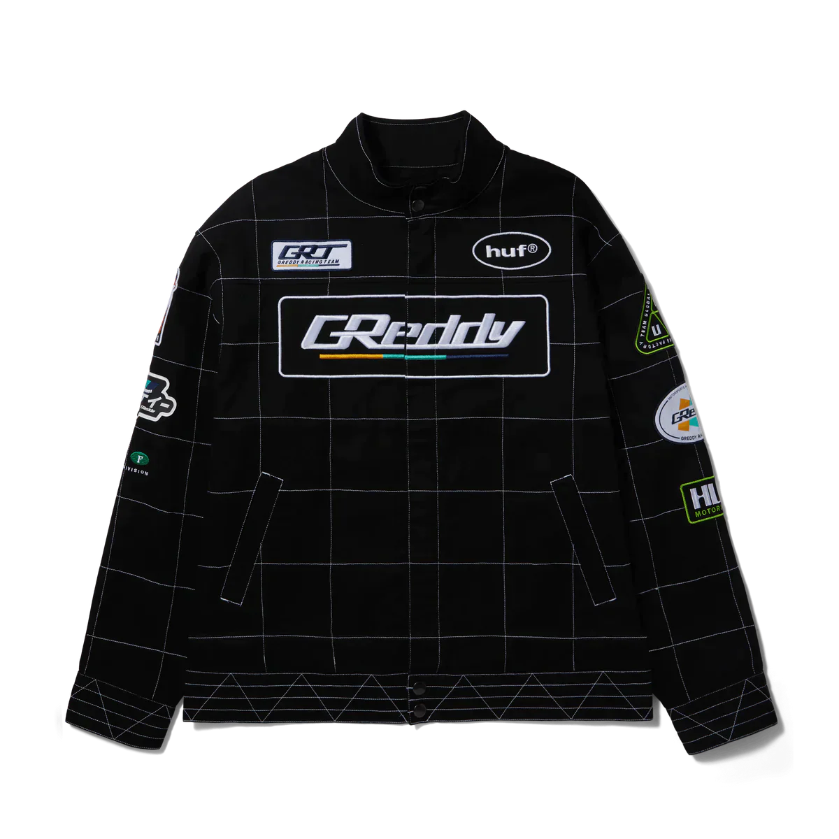 HUF x GReddy Racing Team Jacket - Black