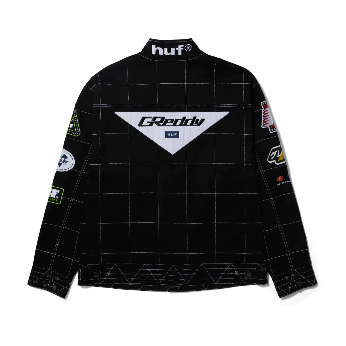 HUF x GReddy Racing Team Jacket - Black