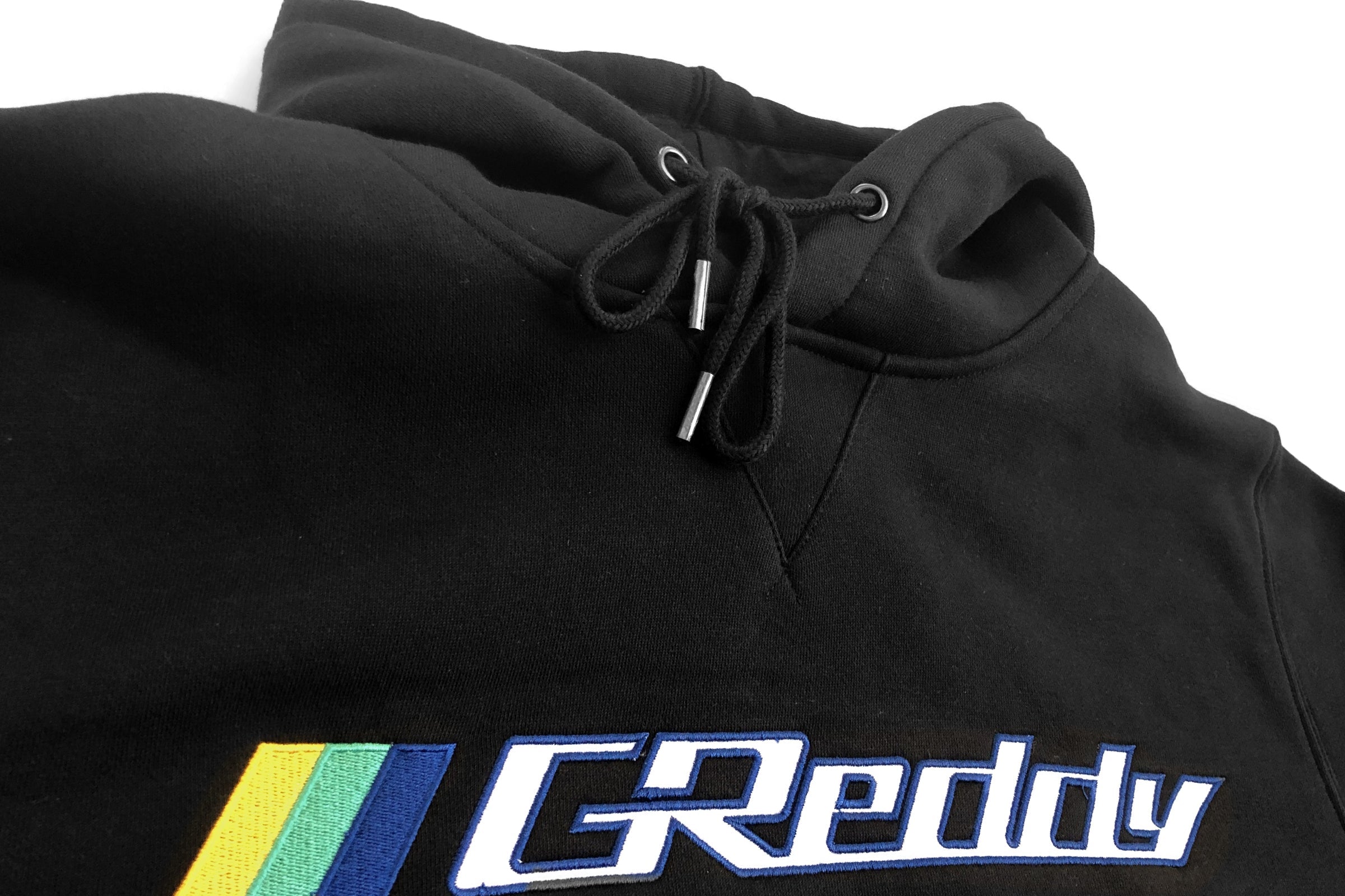 OG GReddy Embroidered Pullover Hoodie - Black