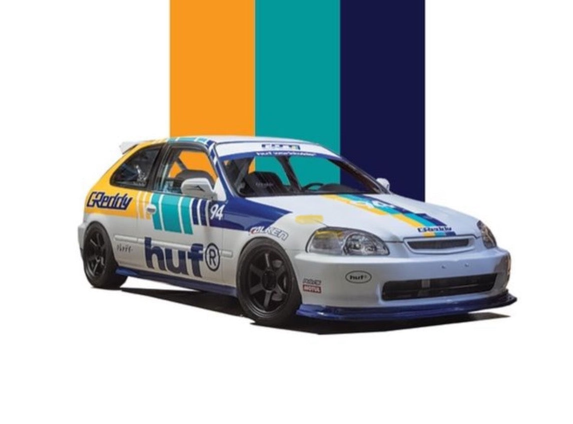 HUF x GReddy Custom Hot Wheels only 32pcs. SOLD OUT