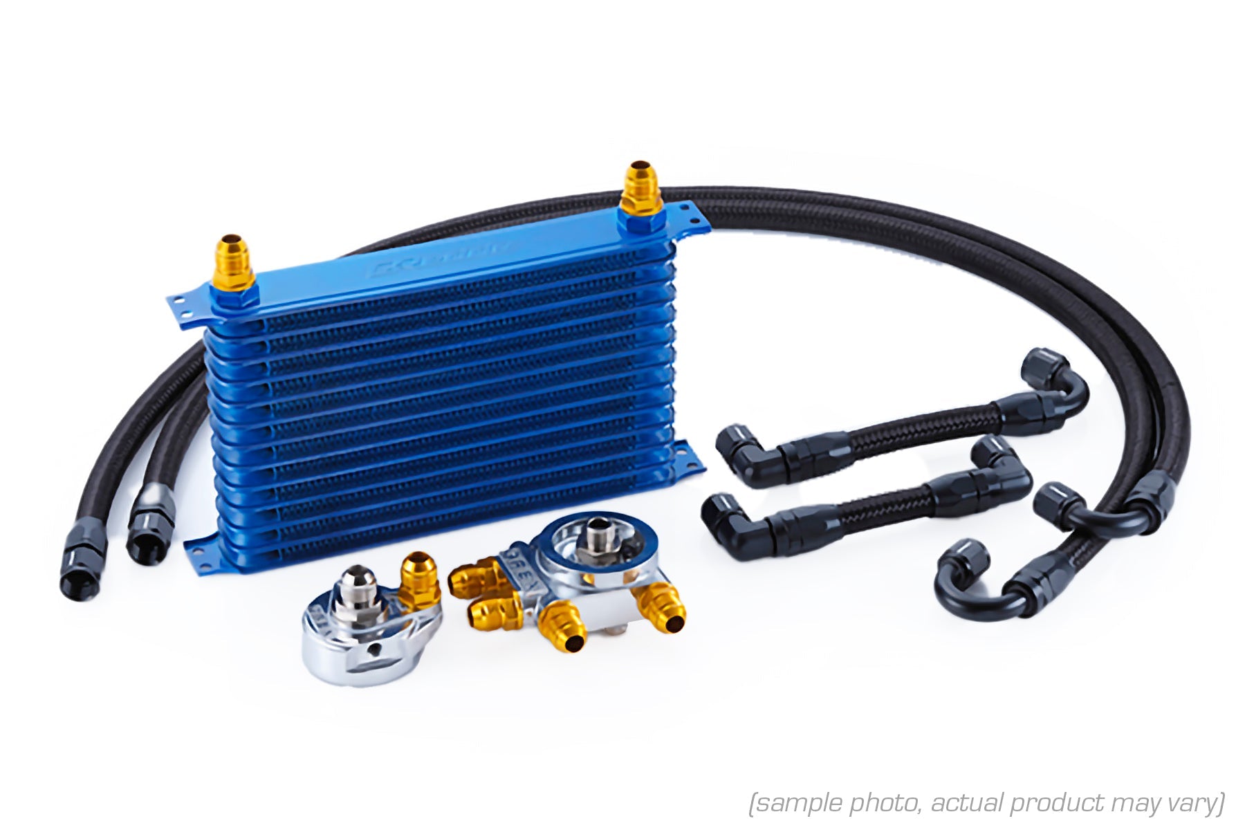 OIL COOLER KIT W/ FILTER RELOCATION JZS161 13-ROW - (12014415)