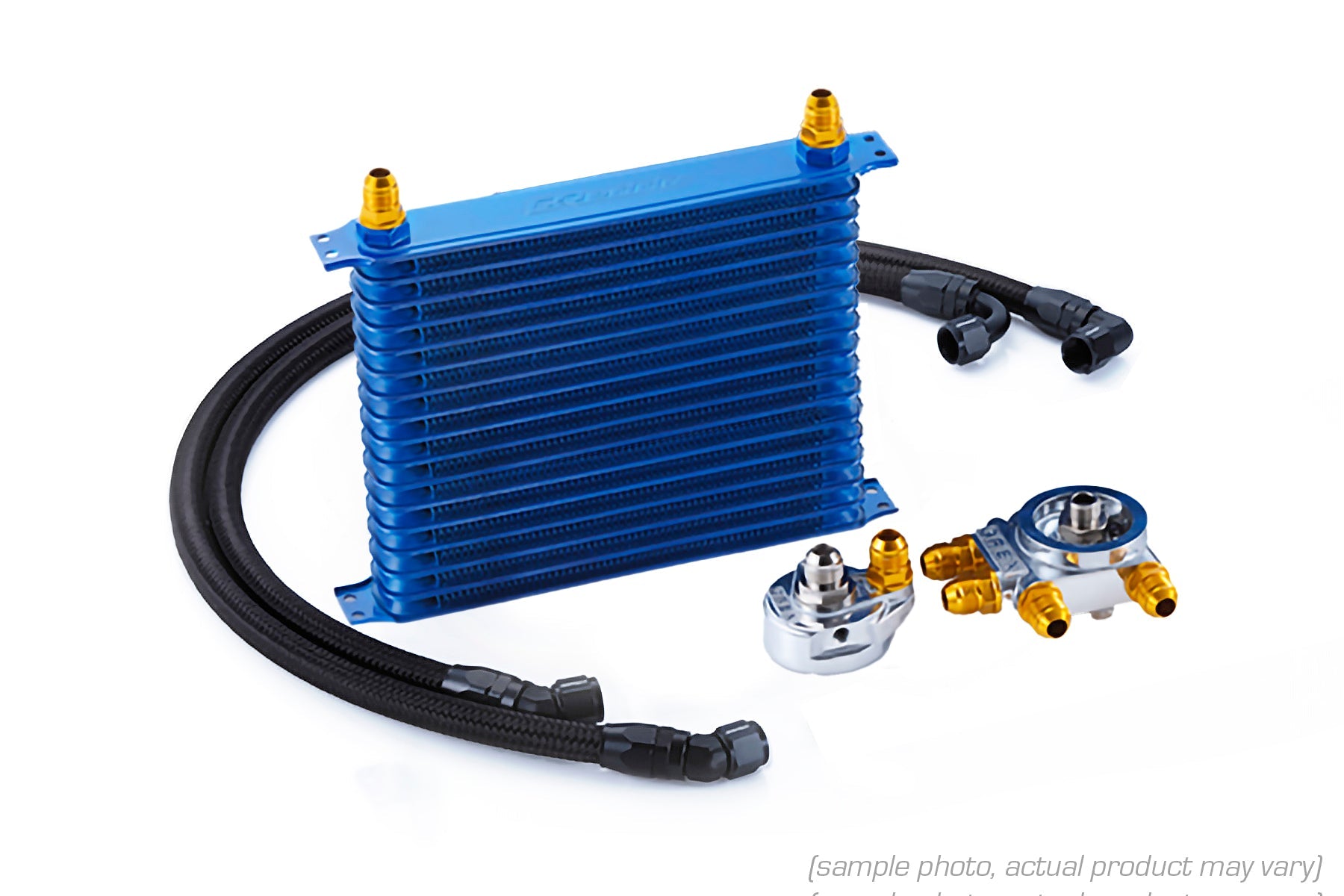 OIL COOLER KIT W/ FILTER RELOCATION JZA80 16-ROW - (12014405)