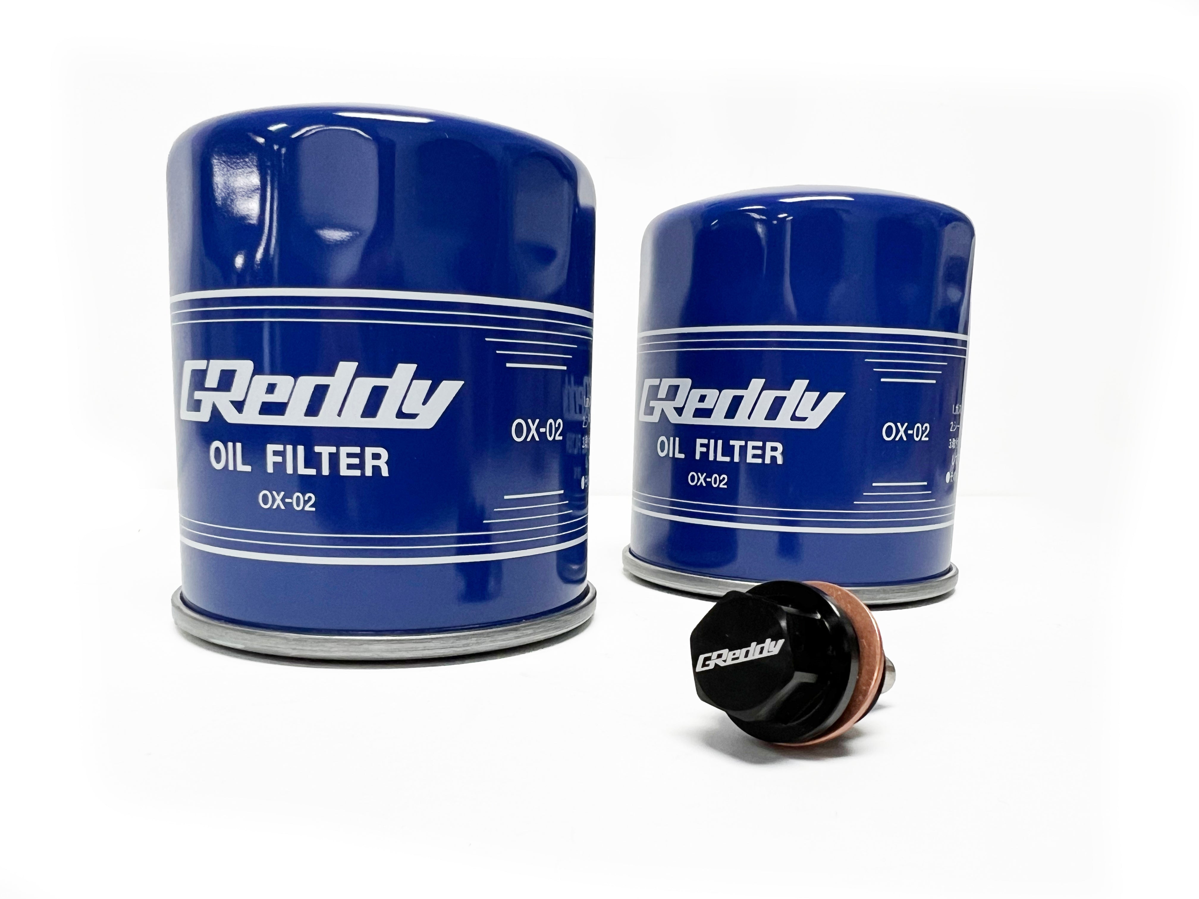 SALE - Combo:  1x GReddy Magnetic Oil Drain Plug & 2x Sports Oil Filter