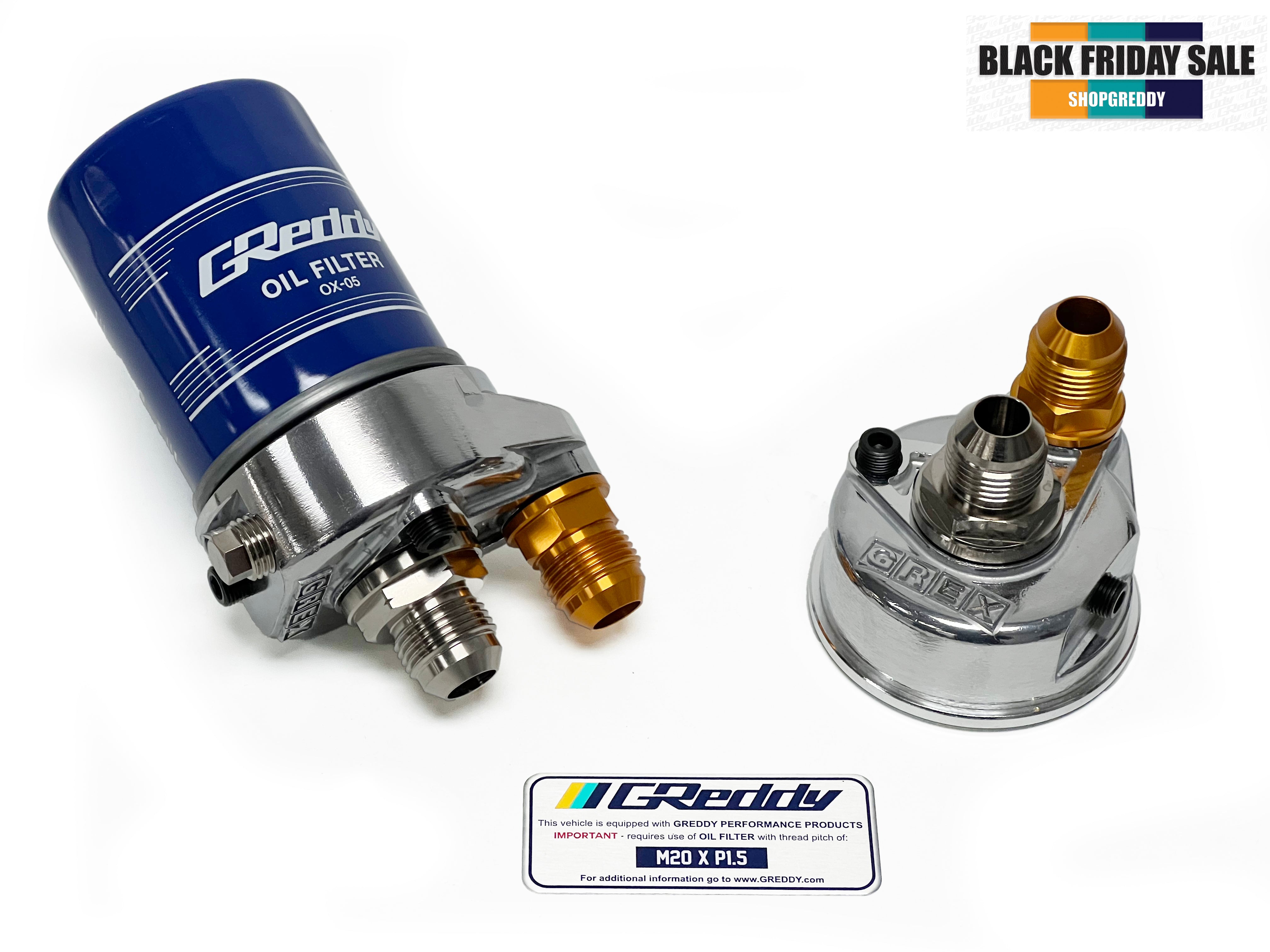 SALE - Special GReddy AN-type Oil Filter Relocation Set-up Set Combo.