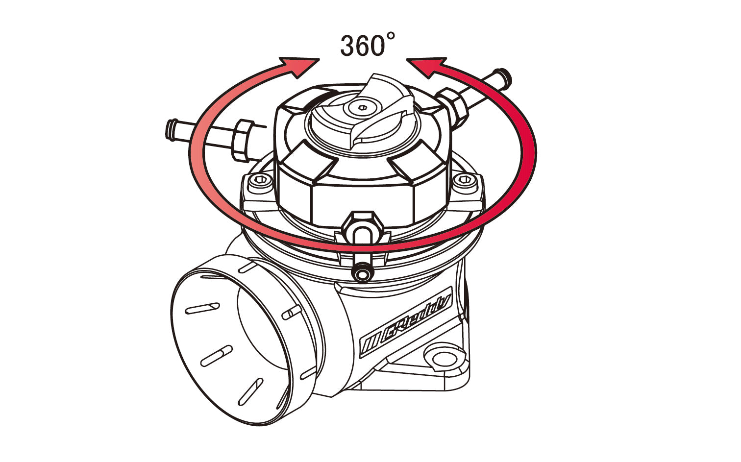 GREDDY TYPE FV2 BLOW OFF VALVE 