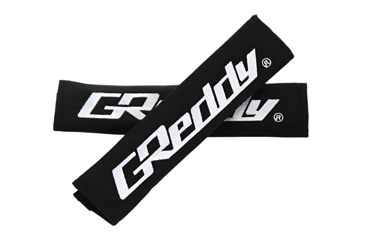 GREDDY SEAT BELT SHOULDER PADS - BLACK - (18001988)